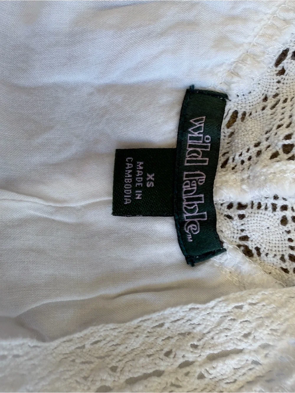 Target wild fable white dress
